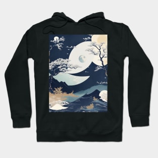 Japanese Ocean Hoodie